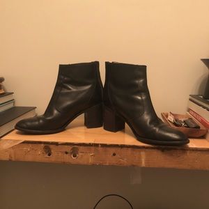 Madewell Black Heeled Boots